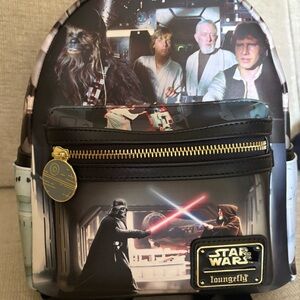 Loungefly Star Wars Character Backpack - Black and White